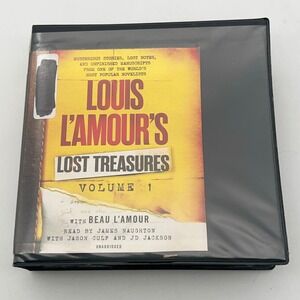 Louis L'Amour's Lost Treasures Volume 1 Audiobook 15 CD Set Unabridged 18 Hours